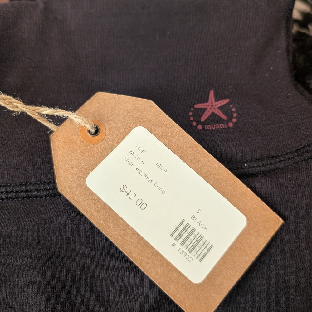 Moani Black Yoga Top